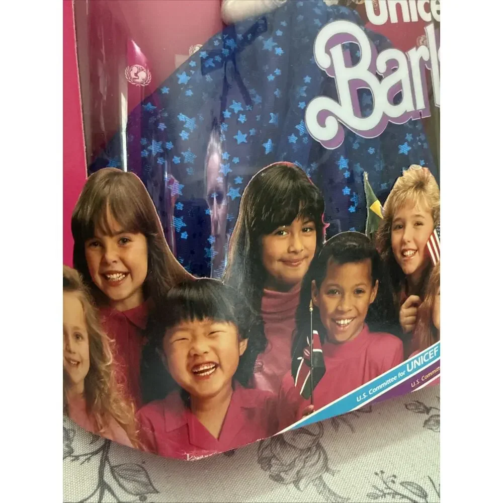 Vtg United States Committee for Unicef Barbie Doll Special Edition Mattel 1989
